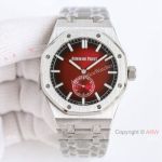 Swiss Grade Copy Audemars Piguet Royal Oak 42mm Smoked Burgundy Dial Watches